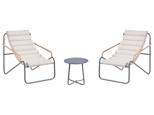 Gartenlounge set hellbeige - set, /