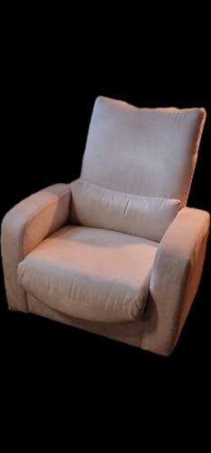 Liegesessel beige alcantara - liegesessel,