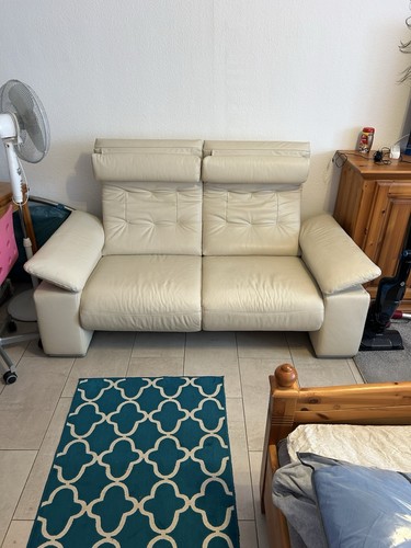 Himolla leder sofa - leder,