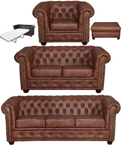 Chesterfield set 1 - chesterfield, set: