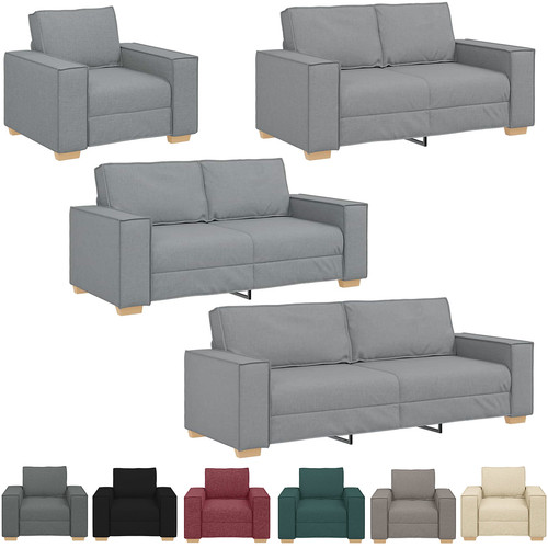 Sofa sitzer stoffsofa - sofa, 1/2/3-sitzer