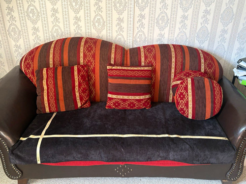 Sitzer sofa mit kissen - mit,